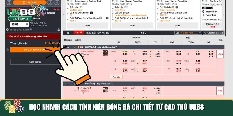 2 cach tinh xien bong da Khám phá cách tính xiên bóng đá chuẩn nhất 2025
