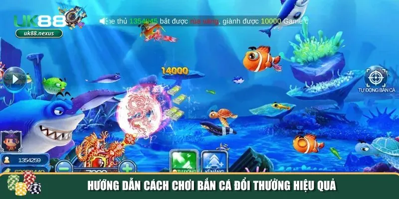 cach choi ban ca doi thuong 2 Những hướng dẫn cách chơi bắn cá đổi thưởng giúp bạn tối ưu hóa lợi nhuận